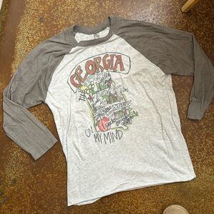 Georgia 3/4 Shirt -Medium